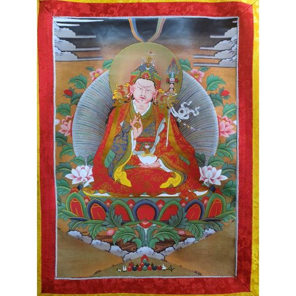 Tranh Thangka Tổ Liên Hoa Sinh Padmasambvaha_120x80cm